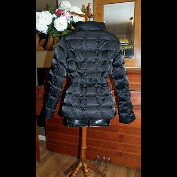 Vintage Y2K Down Filled Belted GUESS Winter Puffer Coat - Picture 3 of 12